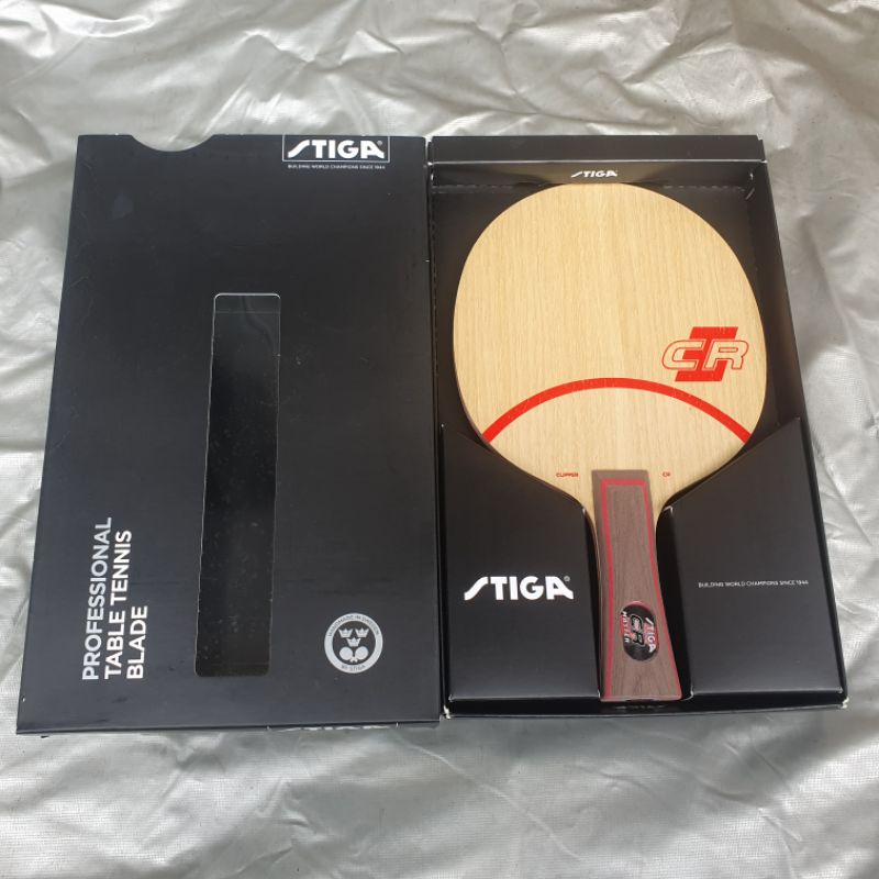 stiga clipper cr wrb fl bat bet blade ping pong