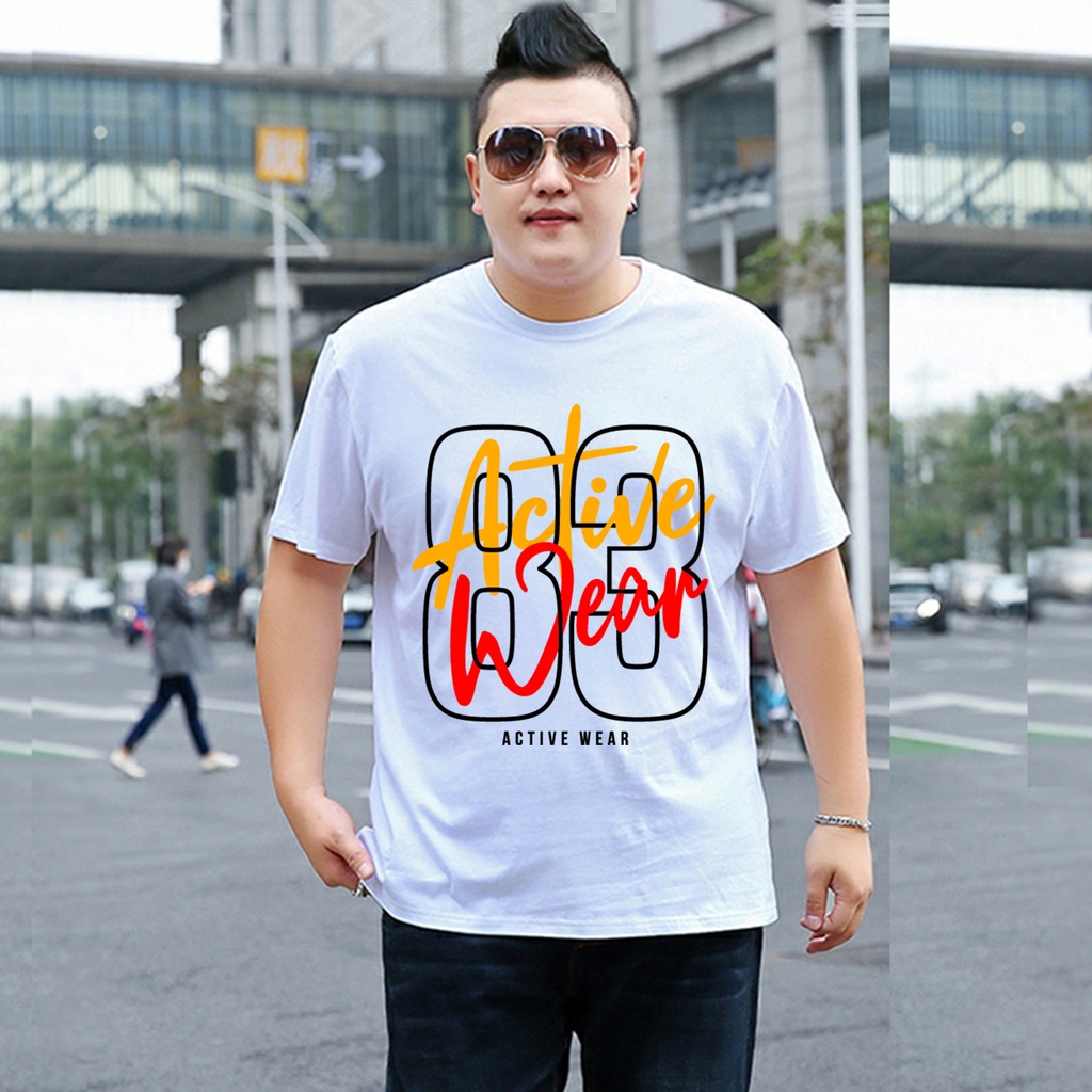 Baju Kaos Pria Jumbo Siap 88 Tshirt Bigsize XL XXL Distro DTF