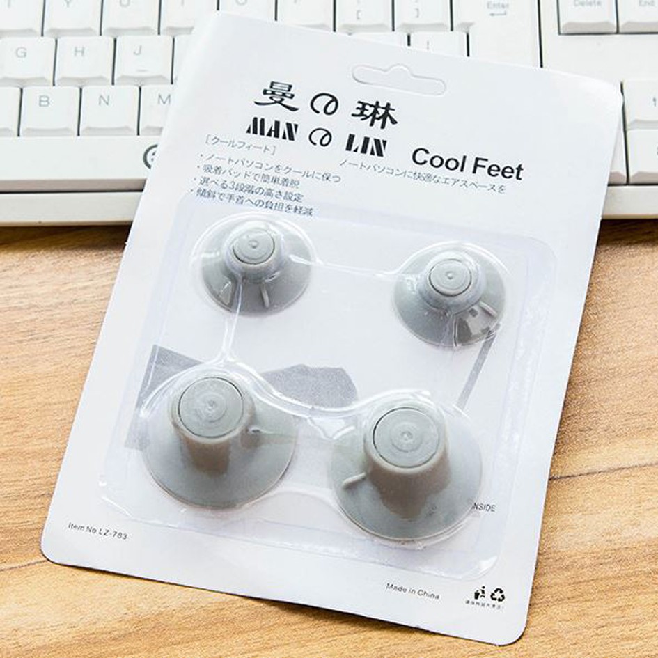 OILA karet pangganjal laptop cool feet cooling pad notebook (1B4) ach003