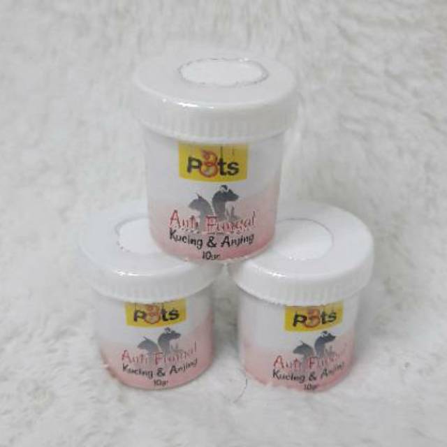 p3ts obat salep jamur fungal kucing dan anjing 10gr