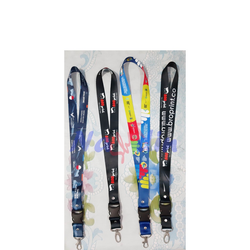 

Tali ID Card Printing / Sublim Lebar 2.5 cm ( Minim order 20 PCs)