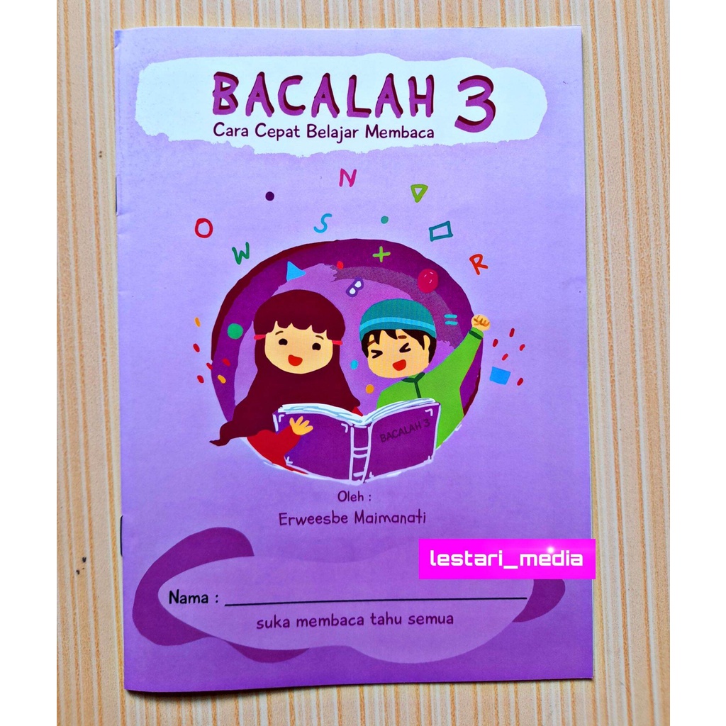 BUKU BACALAH JILID 3 PANDUAN BELAJAR MEMBACA UNTUK ANAK PAUD TK DAN SD