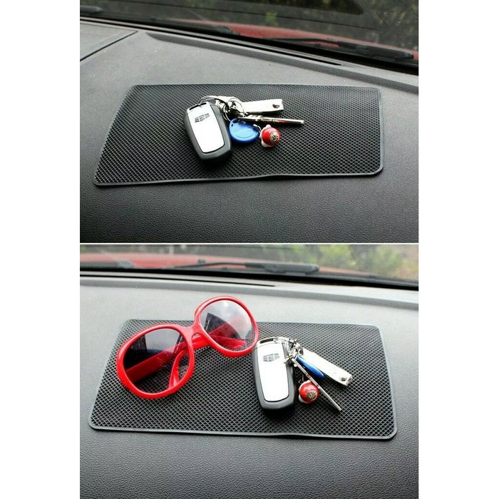 Car Anti Slip Mate Dadhboard Mobil Phone Sticky Pad Phone Tempat Hp