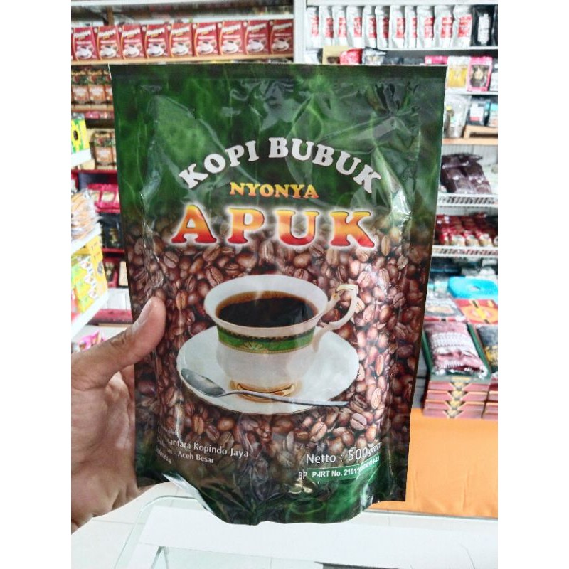 

Kopi Bubuk Nyonya Apuk | 500 g