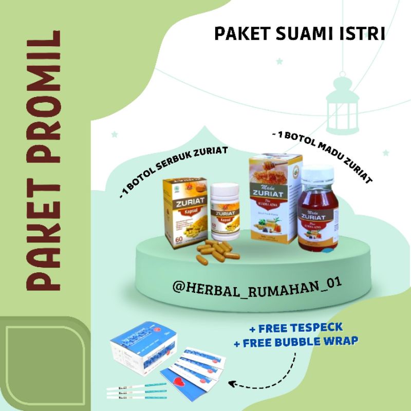 Paket Promil / Paket Madu Promil / Paket Madu Promil suami dan istri / paket Promil Suami n Istri Pr