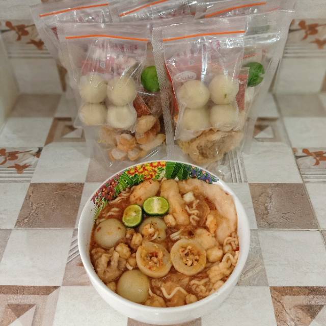 

Bakso Aci "Boci Bubu" isi ayam pedas