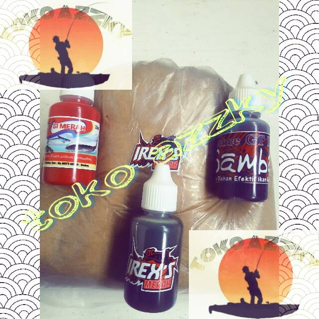 Paket lengkap lemak kuda 1kg essen irex merah, blenok dan sambalado