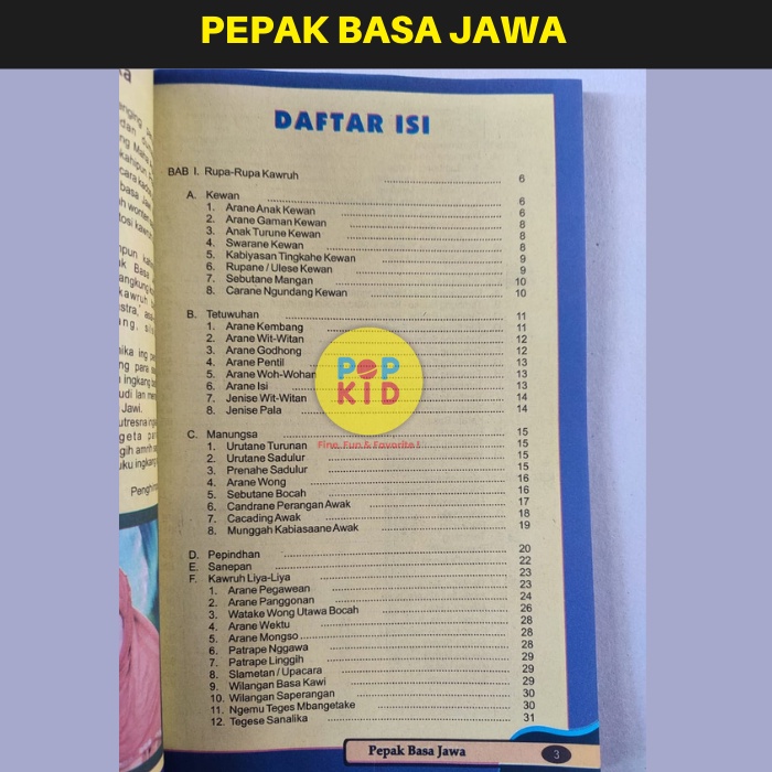 PROMO BUKU PEPAK BAHASA JAWA READY STOCK TERMURAH