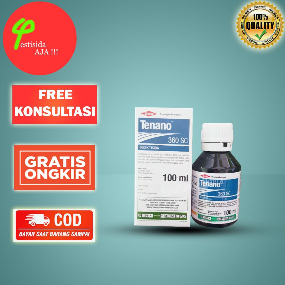 TENANO 200 ML insektisida Pembasmi Ulat Grayak