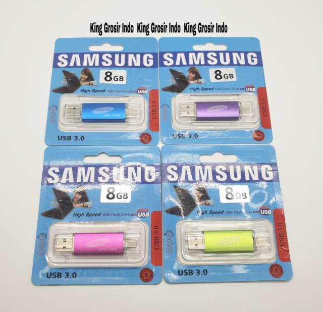 Flashdisk Samsung OTG 8GB 8 GB Micro USB Flashdrive Original OEM