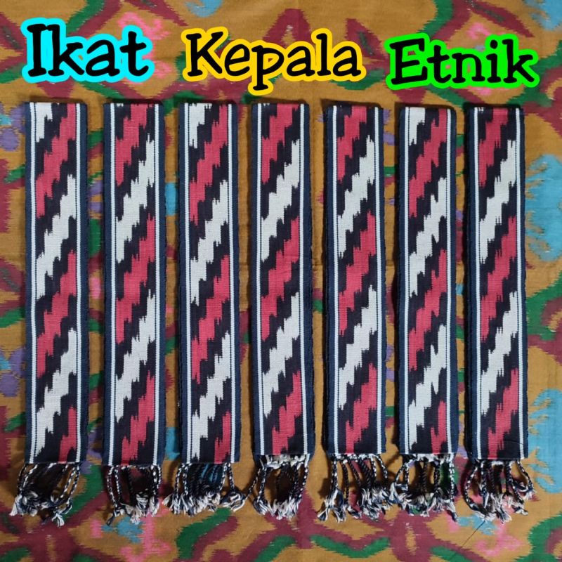 Ikat Kepala Etnik Dayak Kalimantan