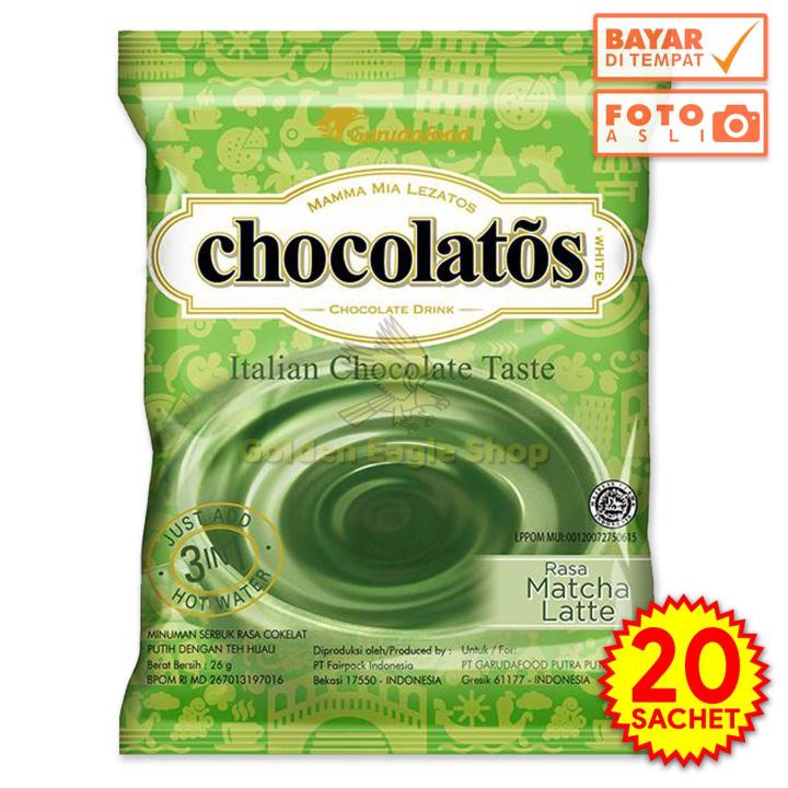 

[2 Renceng] CHOCOLATOS DRINK - ITALIAN CHOCOLATE TASTE RASA MATCHA LATTER