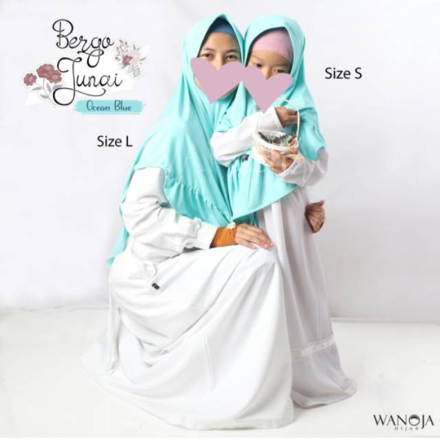 BERGO JUNAI BY WANOJA/HIJAB INSTAN/WANOJA HIJAB