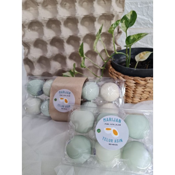 

Telur Asin Masir MARIJAN 6 BUTIR