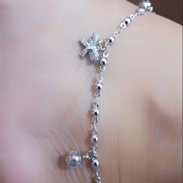 Gelang kaki xuping pita