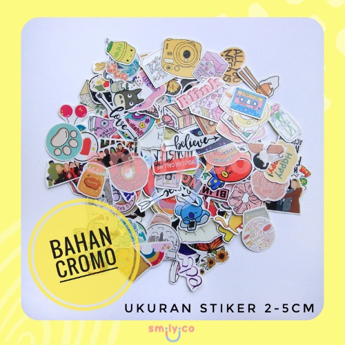 

[100 PCS] Stiker Aesthetic Cromo/Stiker Tumblr/Stiker Chromo Aesthetic/Stiker Kpop/Stiker Journal/Stiker Random Cromo