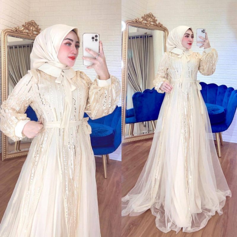 DRESS LEBARAN TUTU BLIK ORIGINAL SHELLASAUKIA
