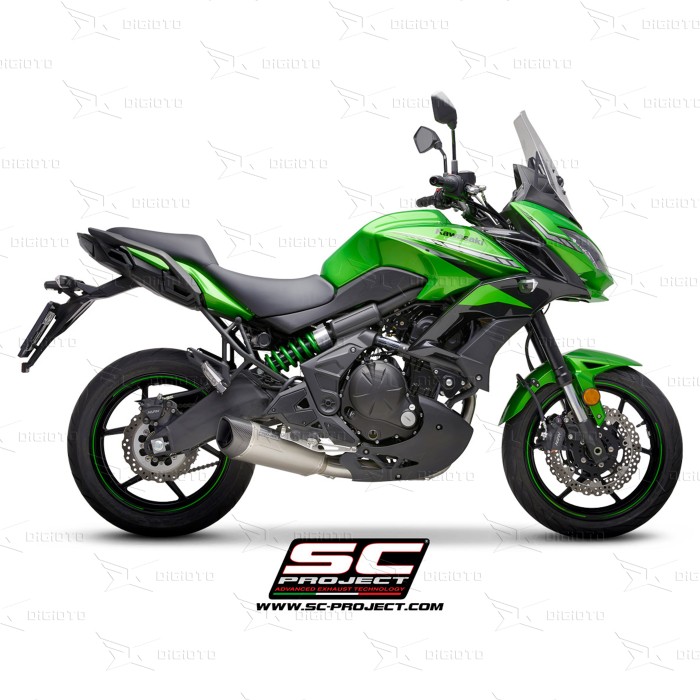 SC Project SC1- R GT Titanium Fullsystem Knalpot Kawasaki Versys 650