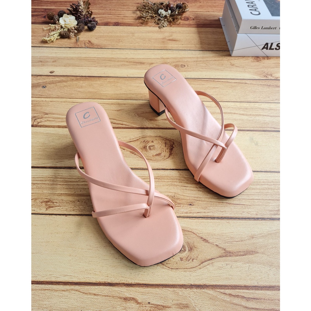 ABBUSHOES RY 11 hak tahu jepit silang chika 5cm