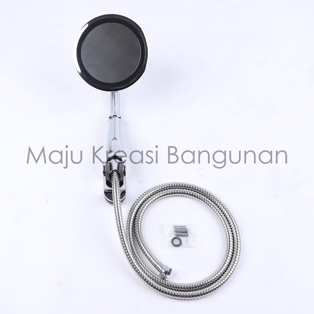 Hand Shower SOLIGEN A500 PVC ABS Chrome Kamar Mandi Tipe A 500 Kepala Toilet Selang Fleksibel Flexible