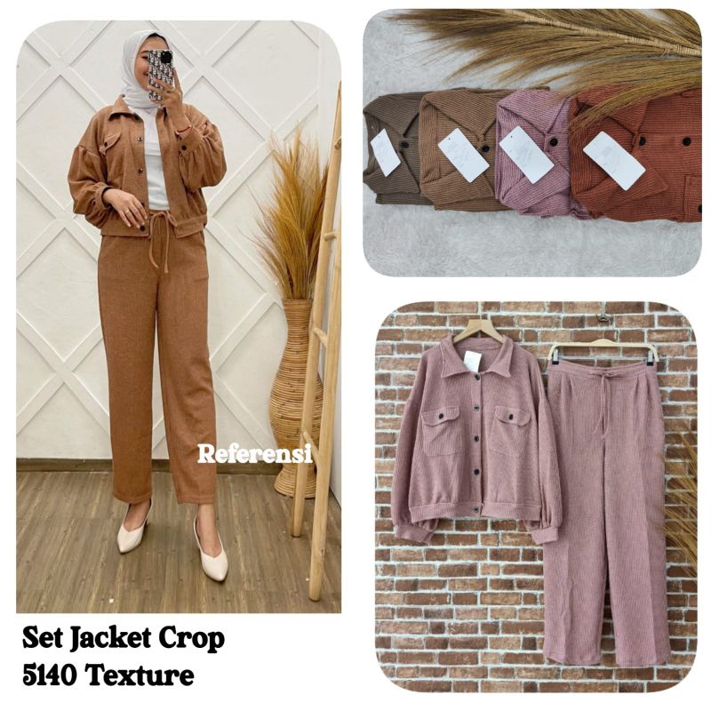 CLARKE | Setcel Jaket Crop Oversize Tebaru