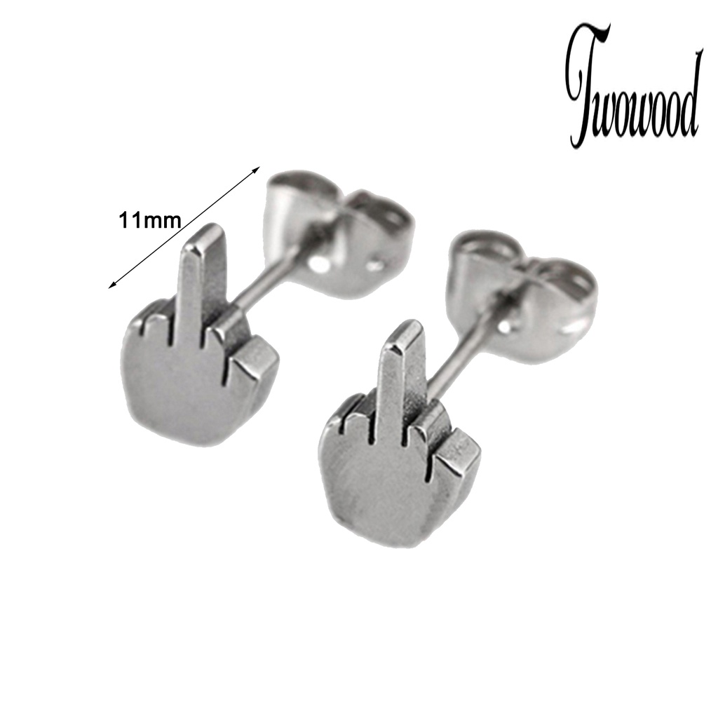 Anting Stud Bahan Stainless Steel Anti Karat Dan Alergi