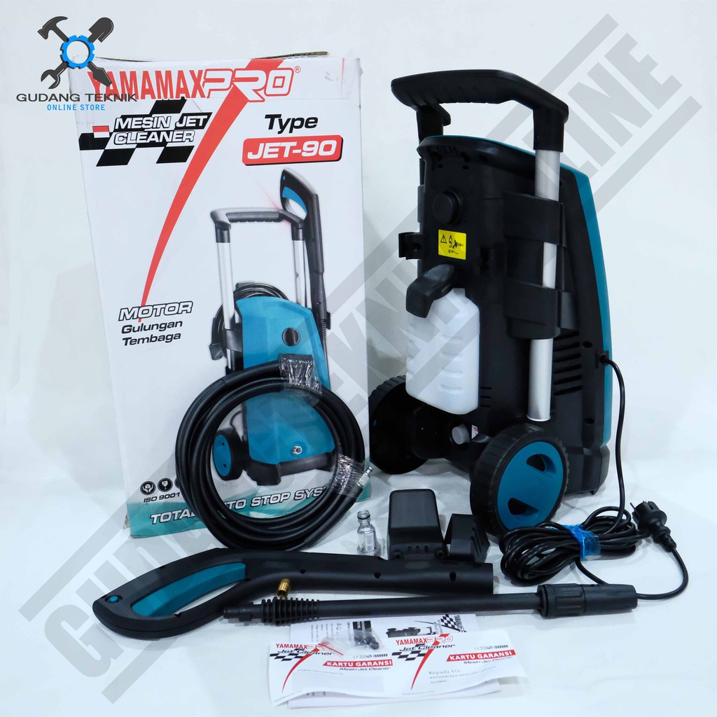 Jet Cleaner Yamamax Pro Jet-90 - Mesin Cuci Steam Motor Mobil Yamamax Jet 90