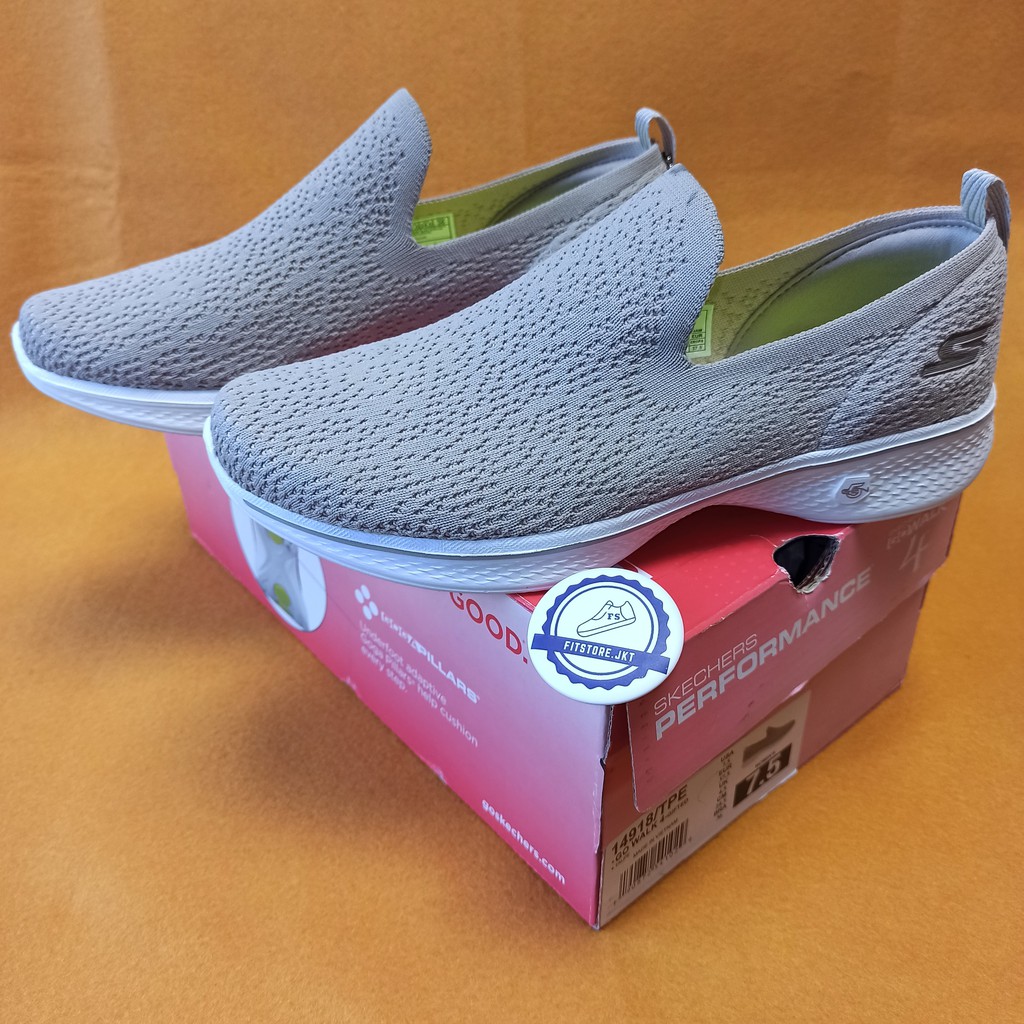 Sepatu Skechers Go Walk 4 Women 14918/TPE Sepatu Olahraga Wanita Original