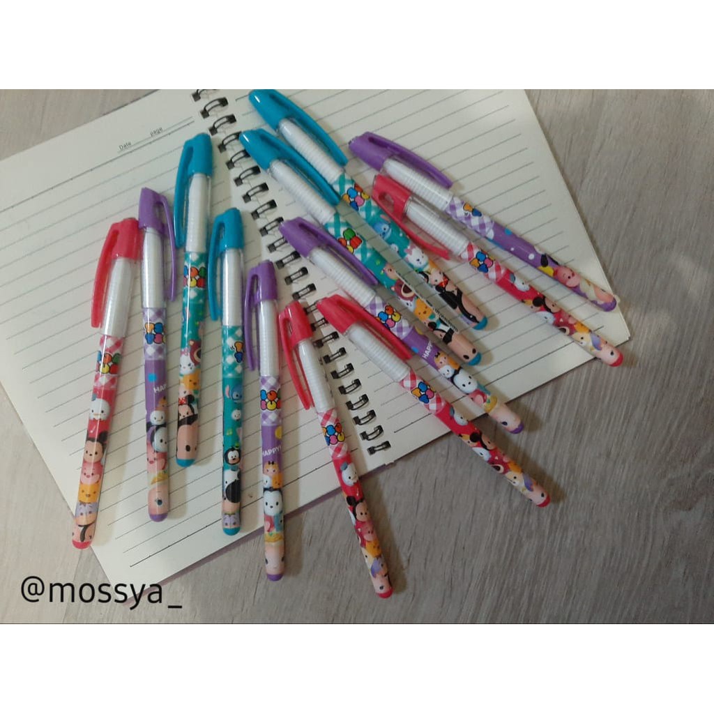 

Pulpen Gel Tsum Tsum Cute Imut Lucu Pena Fancy