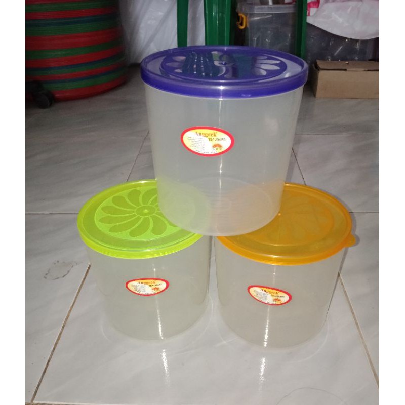 termurah! toples anggrek 2,5 kg + bubblewrap