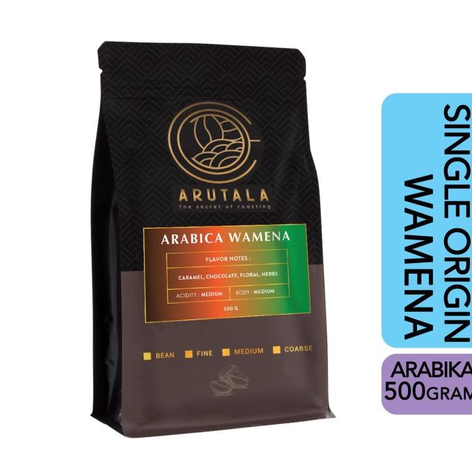 

ARUTALA Kopi Arabika Papua Wamena 500 Gram