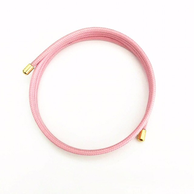 Gelang Tali Magnetik Warna Emas 3D gelang aksesoris fashion. Lucky rope. Kalung lucky rope