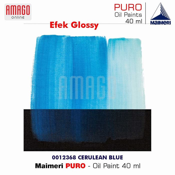 MAIMERI PURO - OIL PAINT - CERULEAN BLUE - 40ML - M0012368