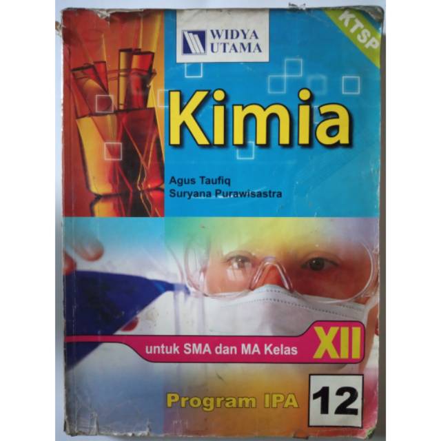 Preloved Buku Pelajaran Kimia SMA Kelas XII/Buku Pelajaran Kimia SMA