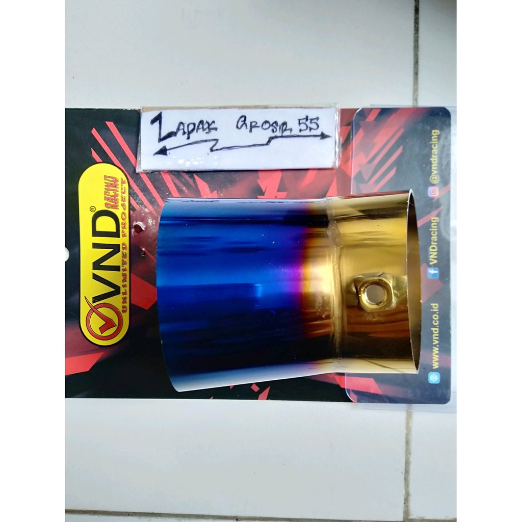 CORONG KNALPOT TWO TONE MIO J-MIO SOUL GT-MIO SPORTY- UNIVERSAL