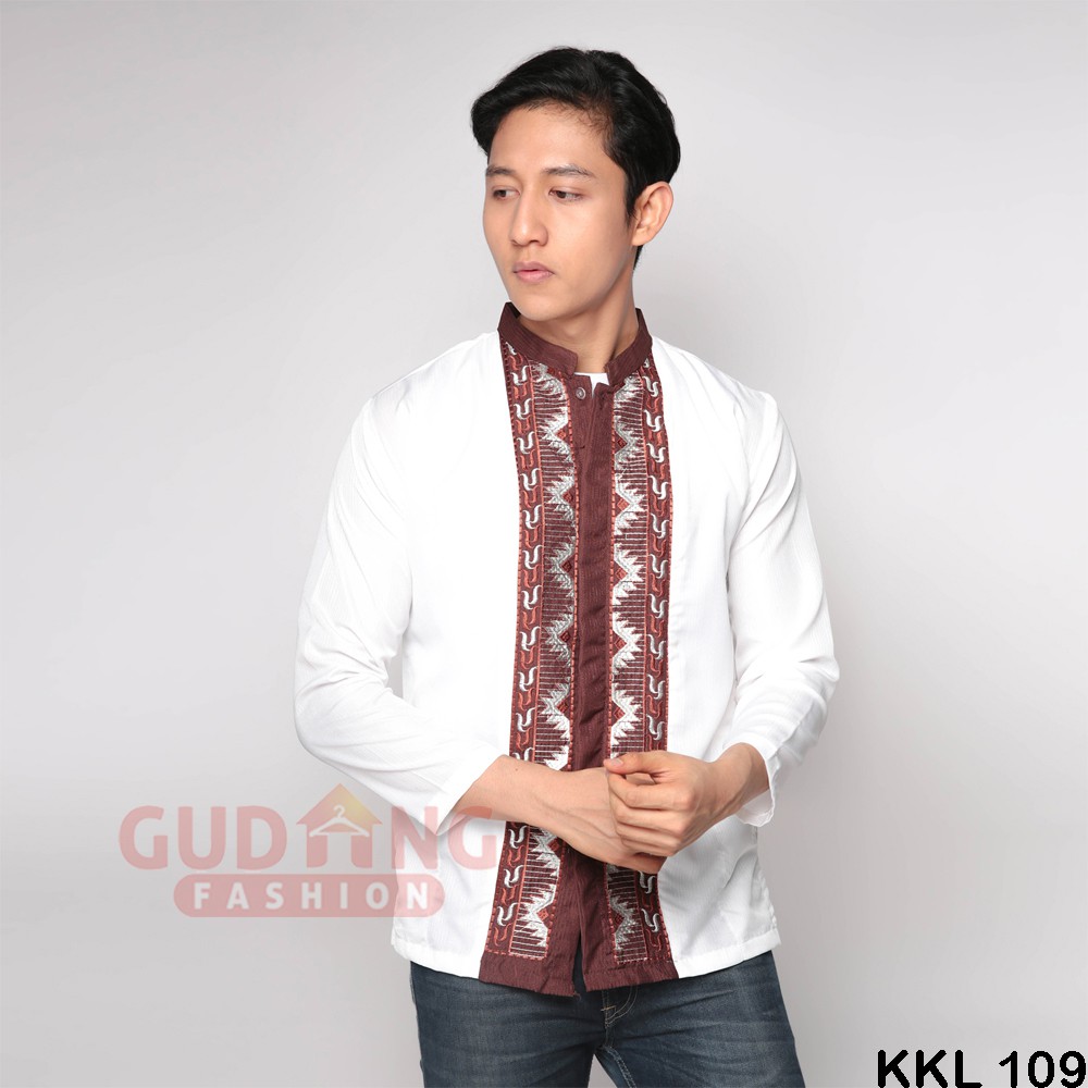 Baju Koko Lengan Panjang Modis Katun - Banyak Pilihan KKL (COMB)