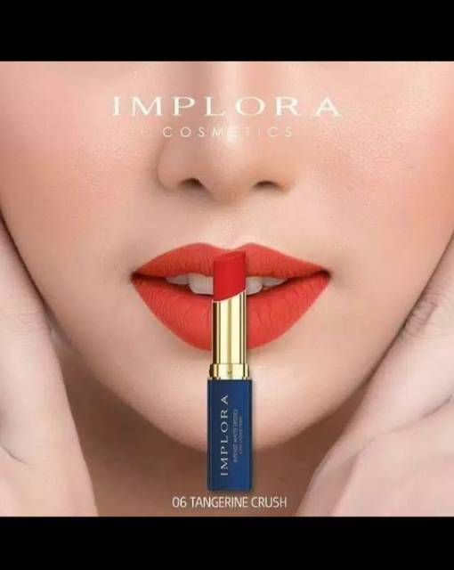 ❤mawarjingga❤ IMPLORA INTENS MATTE LIPSTIK lipstik putar implora