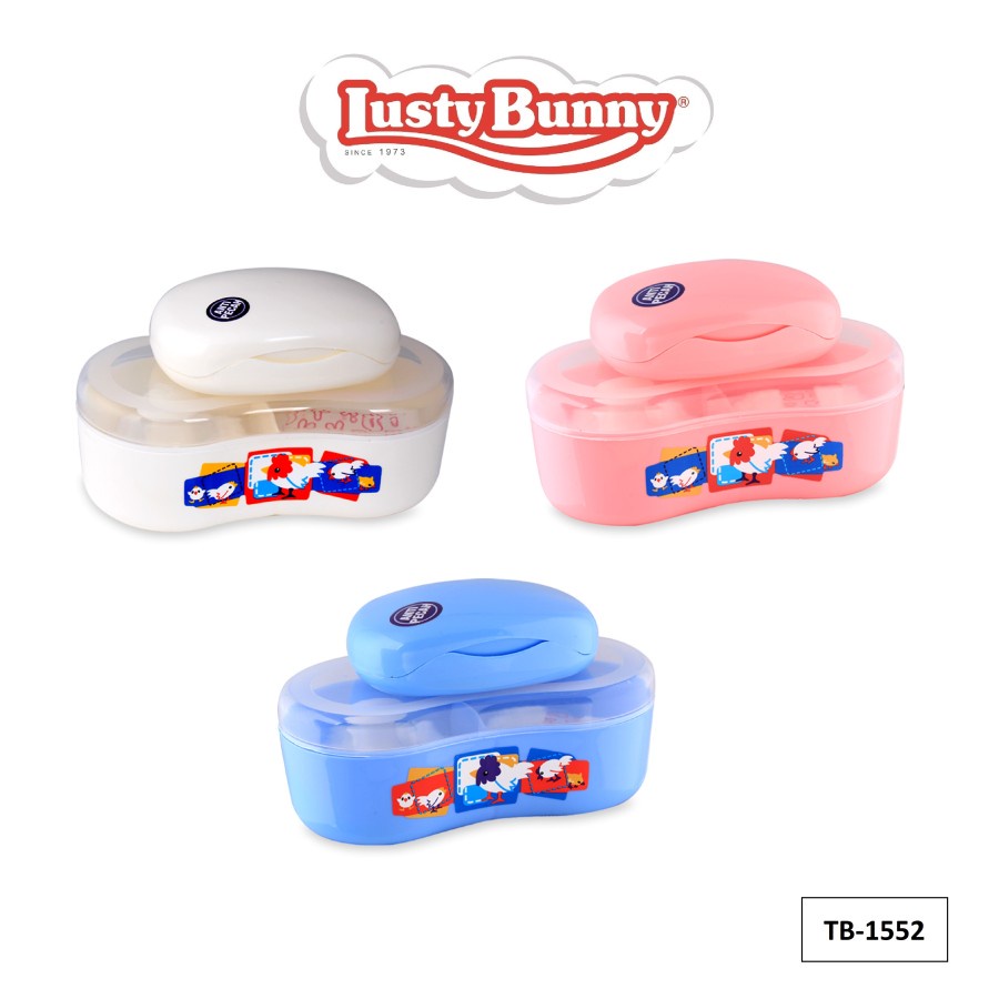 Lusty Bunny Tempat Bedak dan Tempat Sabun Anti Pecah