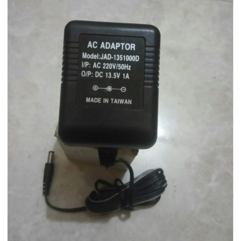 TRAVO ADAPTOR 13'5V 1AMPER