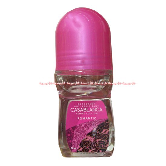 Casablanca Roll On Deodoran Casablaka Kasablanka Pink 50ml