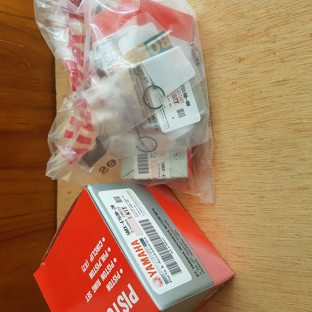 PISTON KIT 5MX 0.50 MIO 5MX-E1630-20 ORIGINAL YAMAHA
