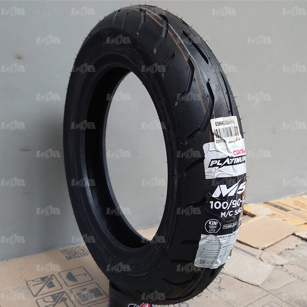 CORSA 100/90-12 Platinum M5 Ban Luar Tubeless Motor Matic Scooter Front