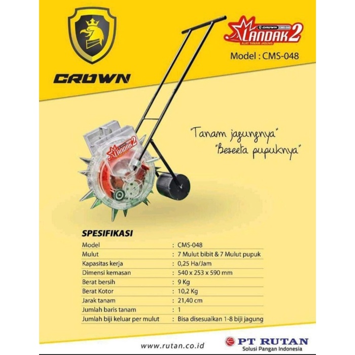 ALAT TANAM JAGUNG CROWN / LANDAK CMS-048