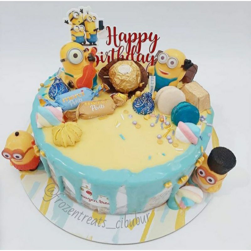 

Ice Cream Tart Minion Themed