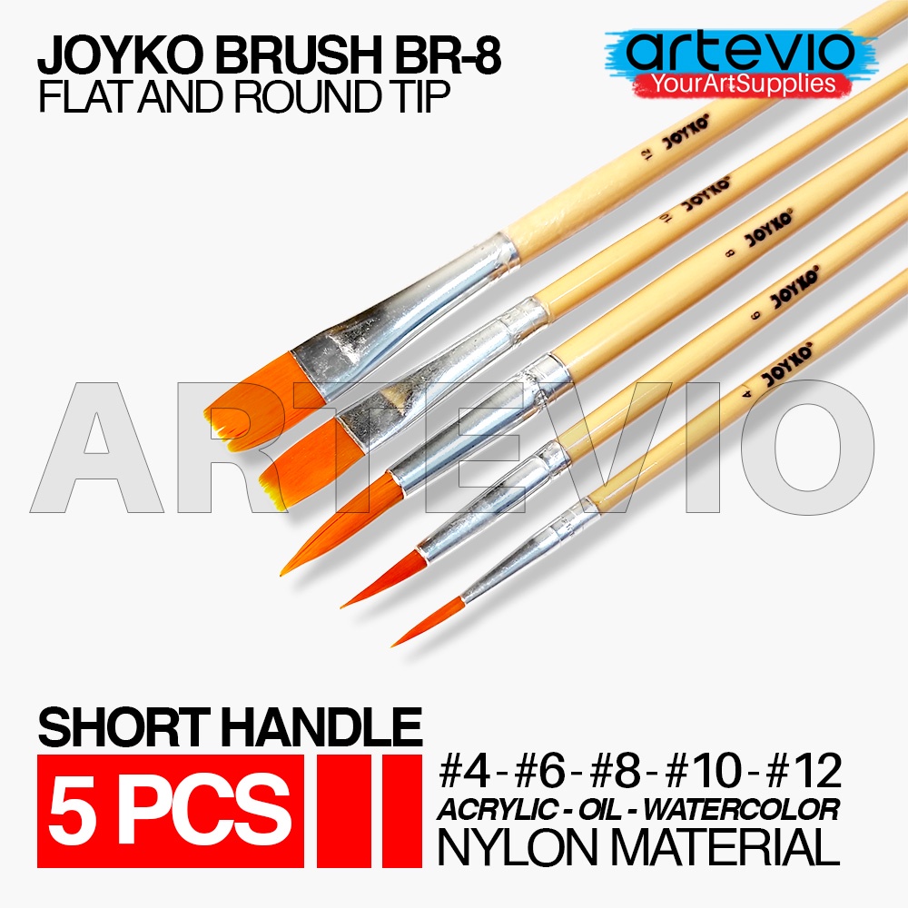 

Brush Kuas Cat Air Cat Minyak Lukis Acrylic Joyko BR-8