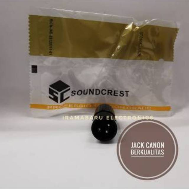 AUDIO JACK CANON MALE SOUNDCREST SC010A BERKUALITAS