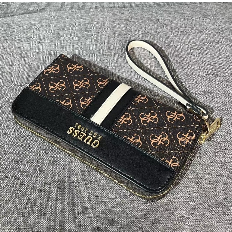 PGBAGS-DOMPET PANJANG WANITA LOGO GSS/GUESS CASINTA IMPORT FASHION TERBARU/PREMIUM#4193