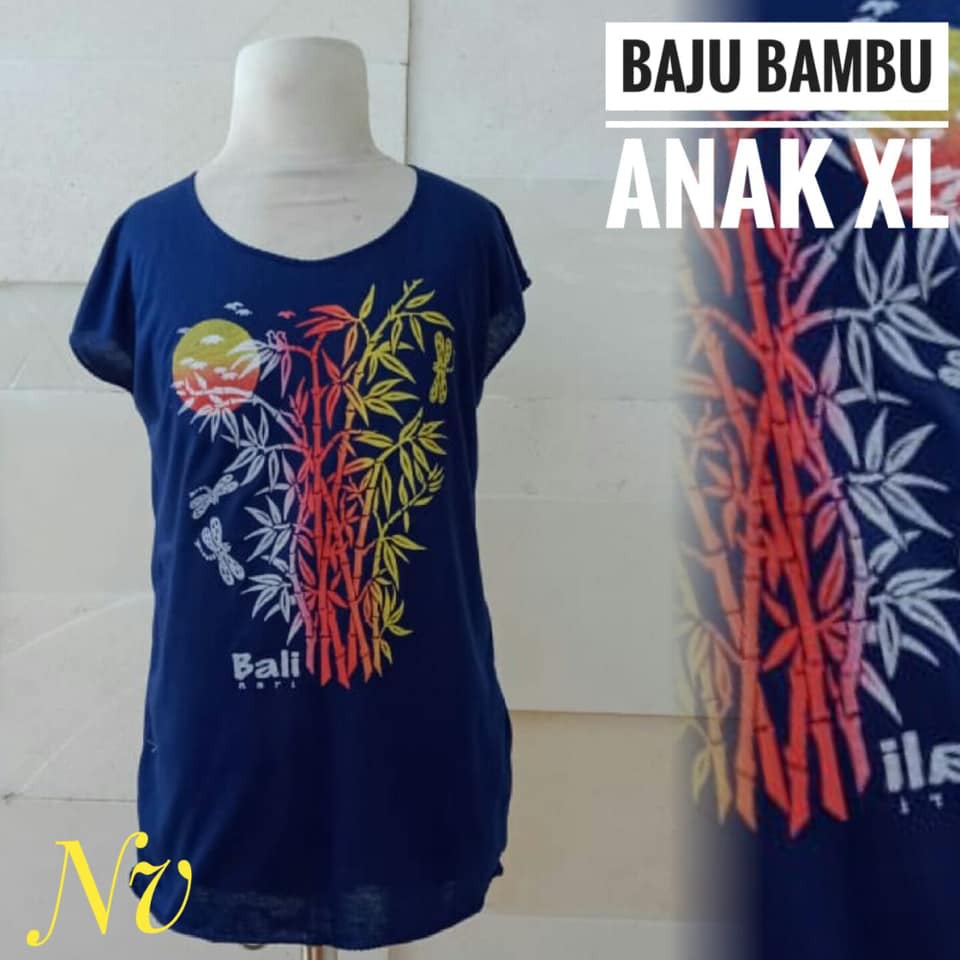 BAJU ANAK BAMBU UK.XL ( UMUR 7 - 10 TAHUN )