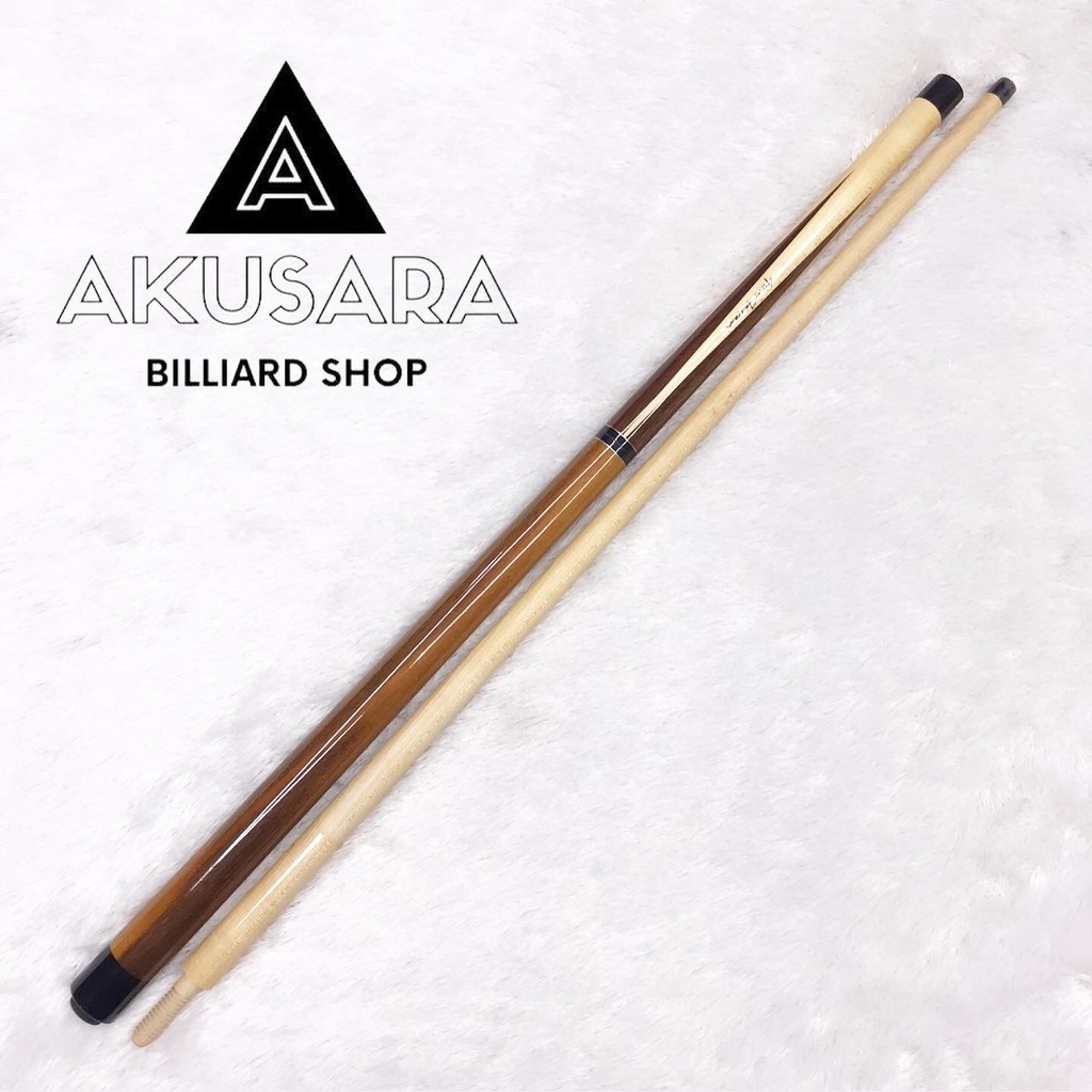 Stik Jump Break Gino Ferrari Wood Dark Brown Joint New Stik Billiard