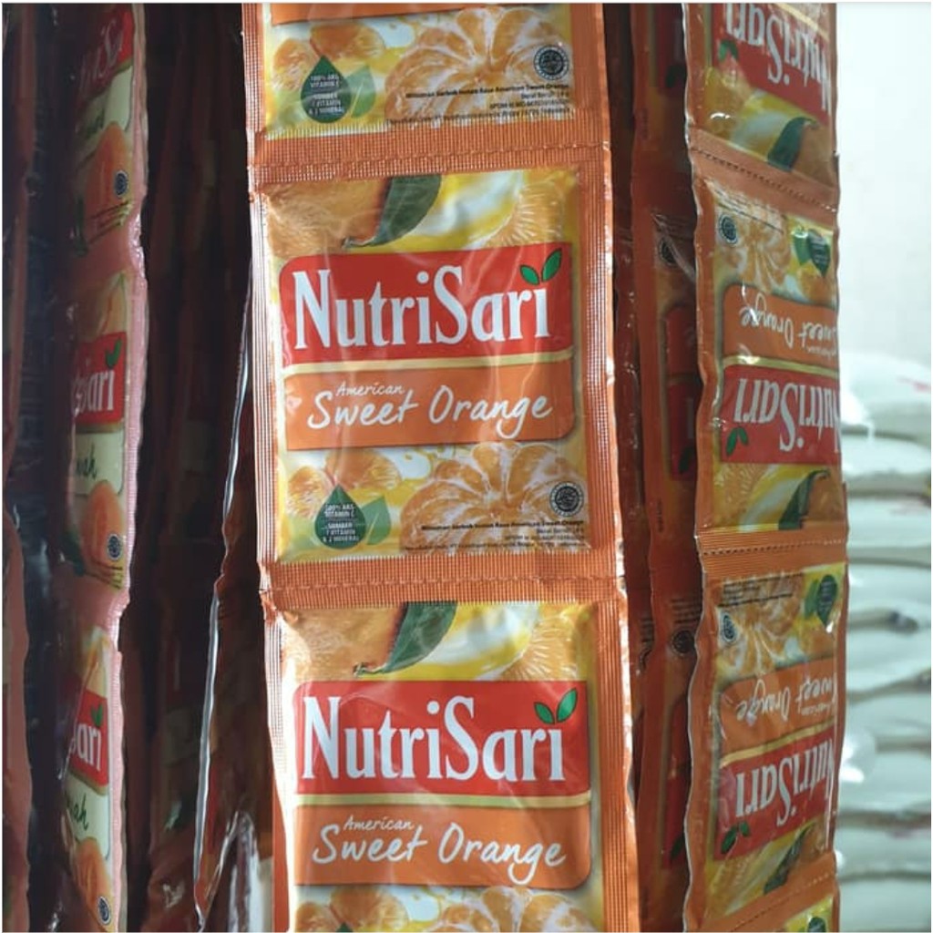 

Nutri Sari American Sweet Orange ( Jeruk Manis ) isi 10 Sachet